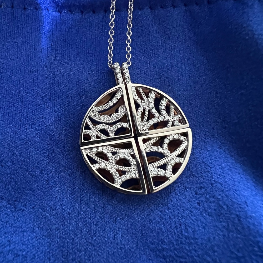 Tacori 18K Gold Diamond Necklace